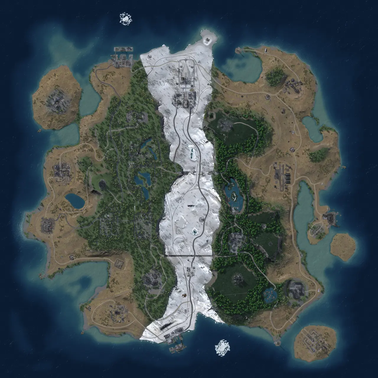 Rust Map: Custom Map