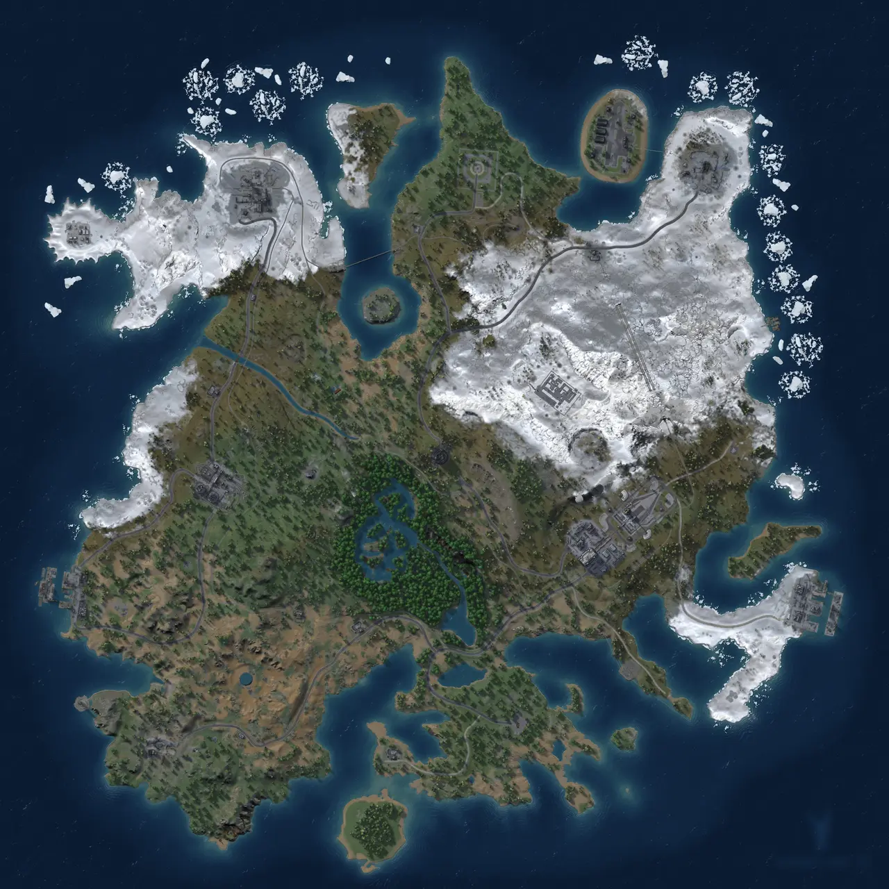 Rust Map: Custom Map