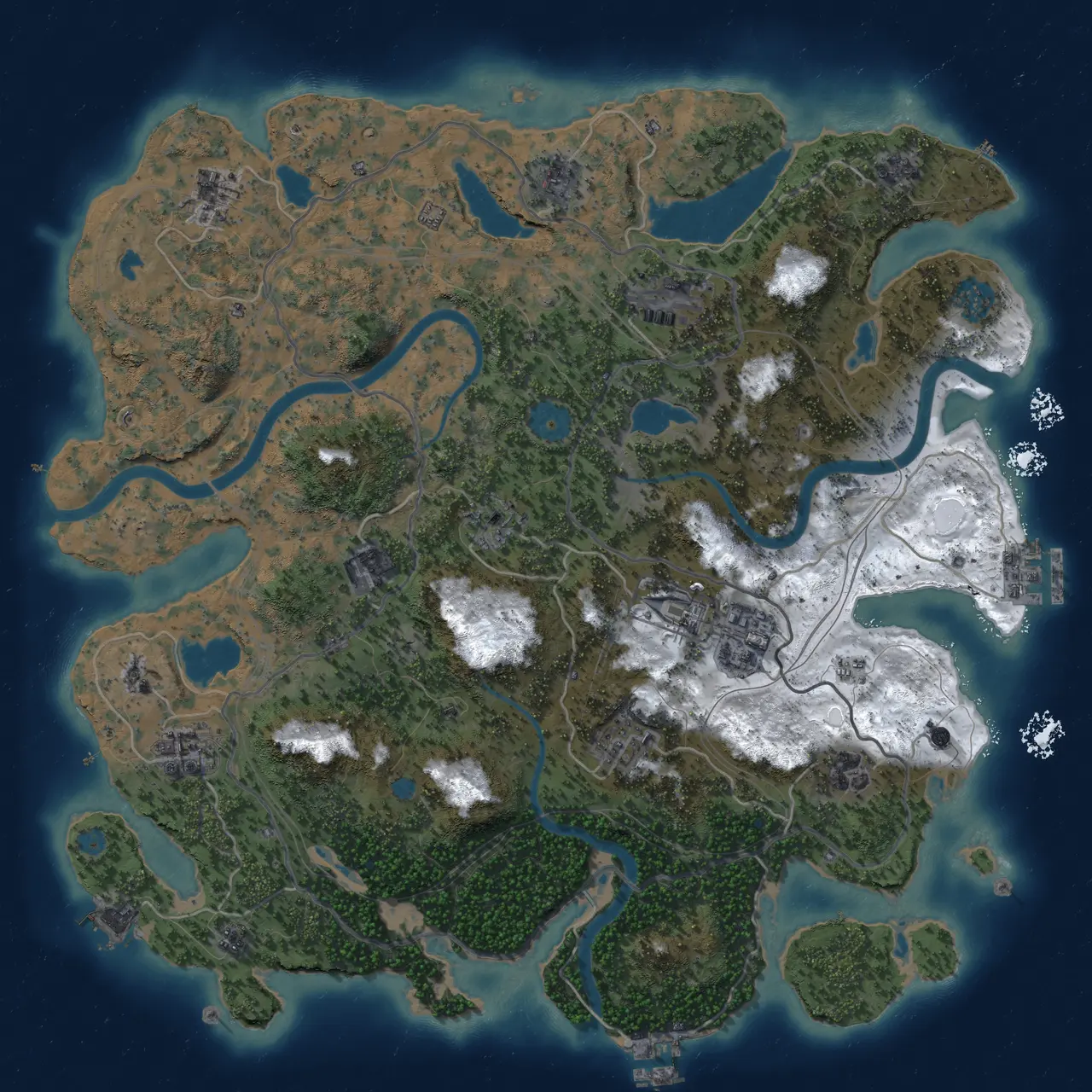 Rust Map: Custom Map