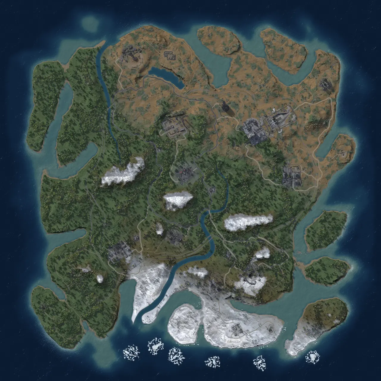 Rust Map: Custom Map