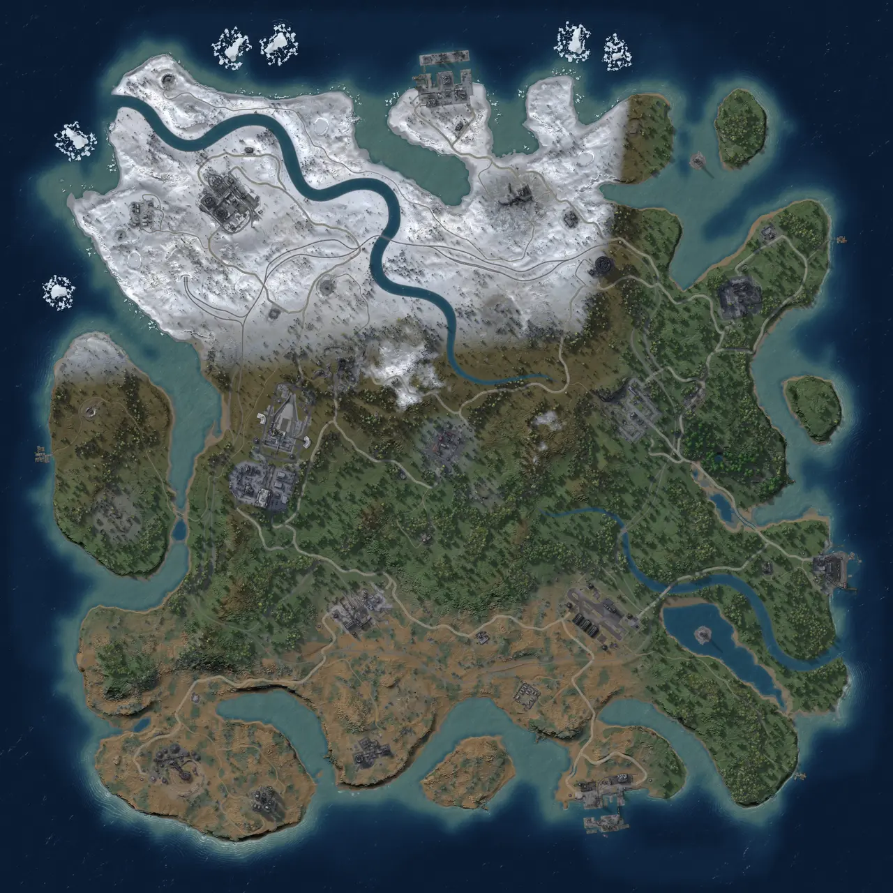 Rust Map: Custom Map