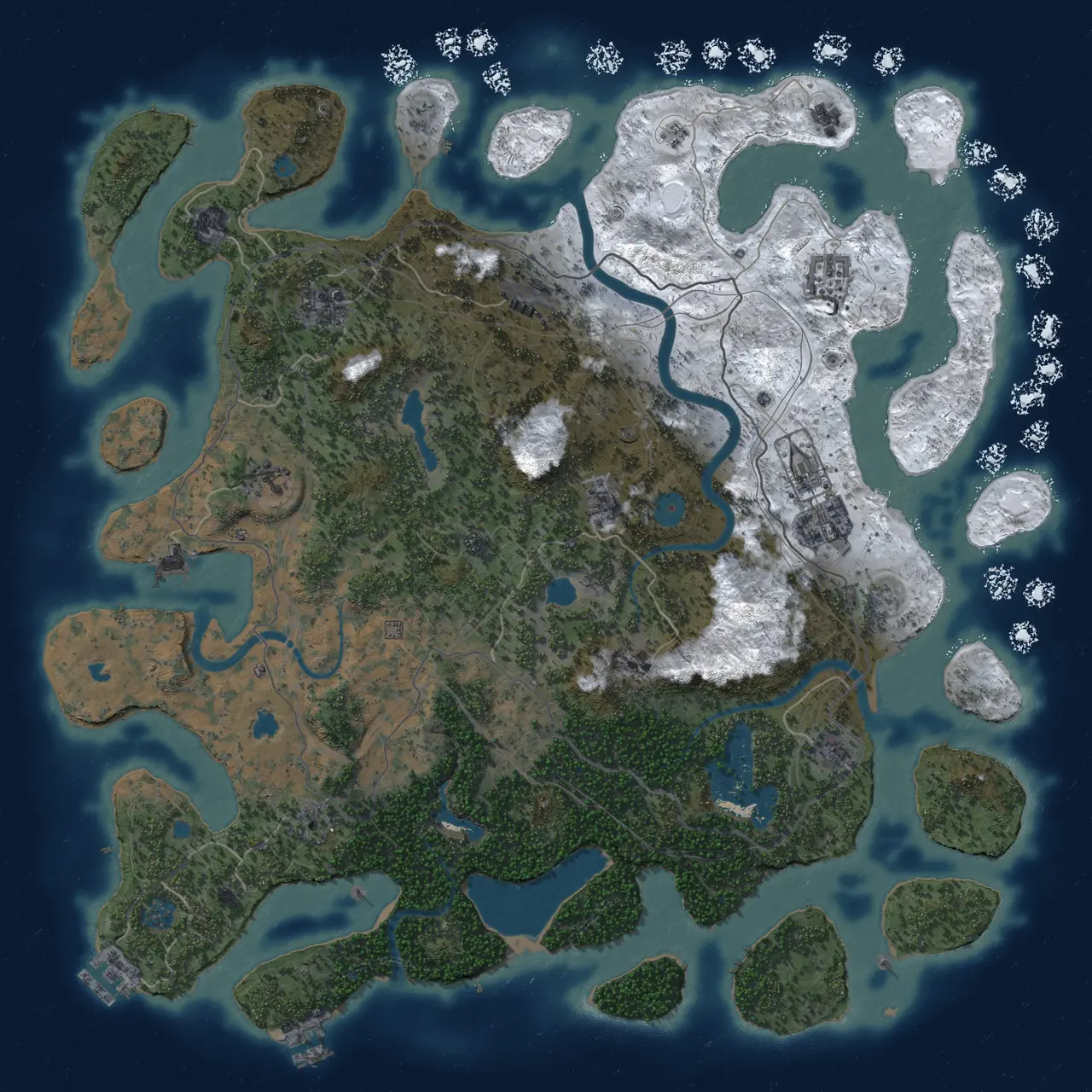 Rust Map: Custom Map