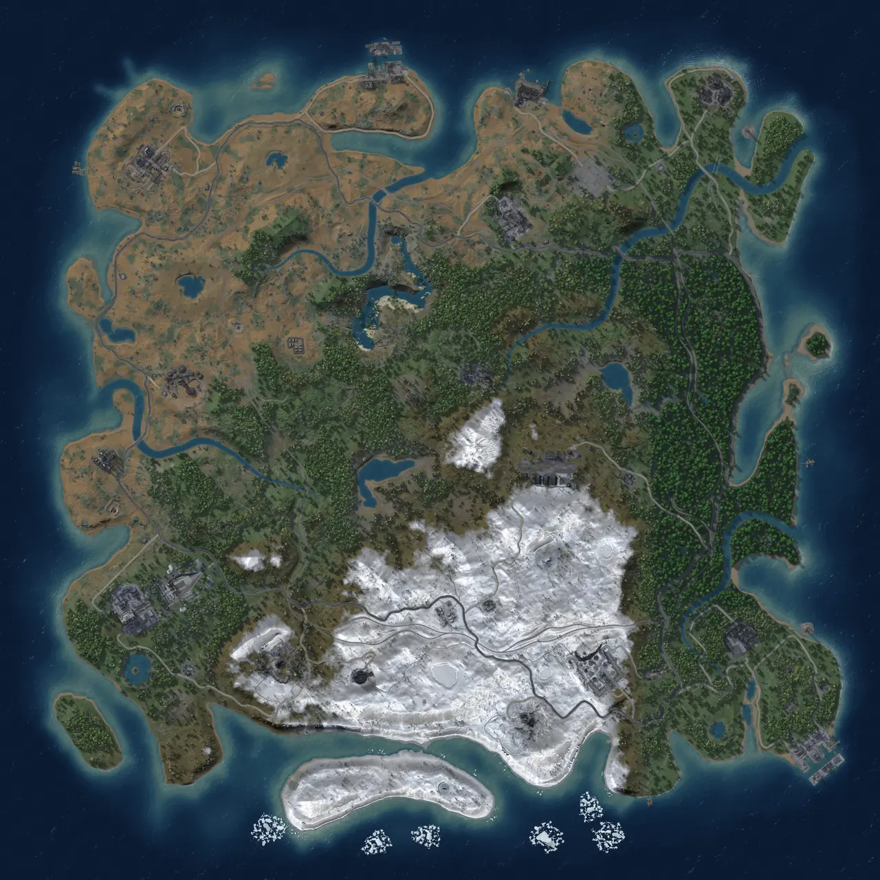 Rust Map: Custom Map