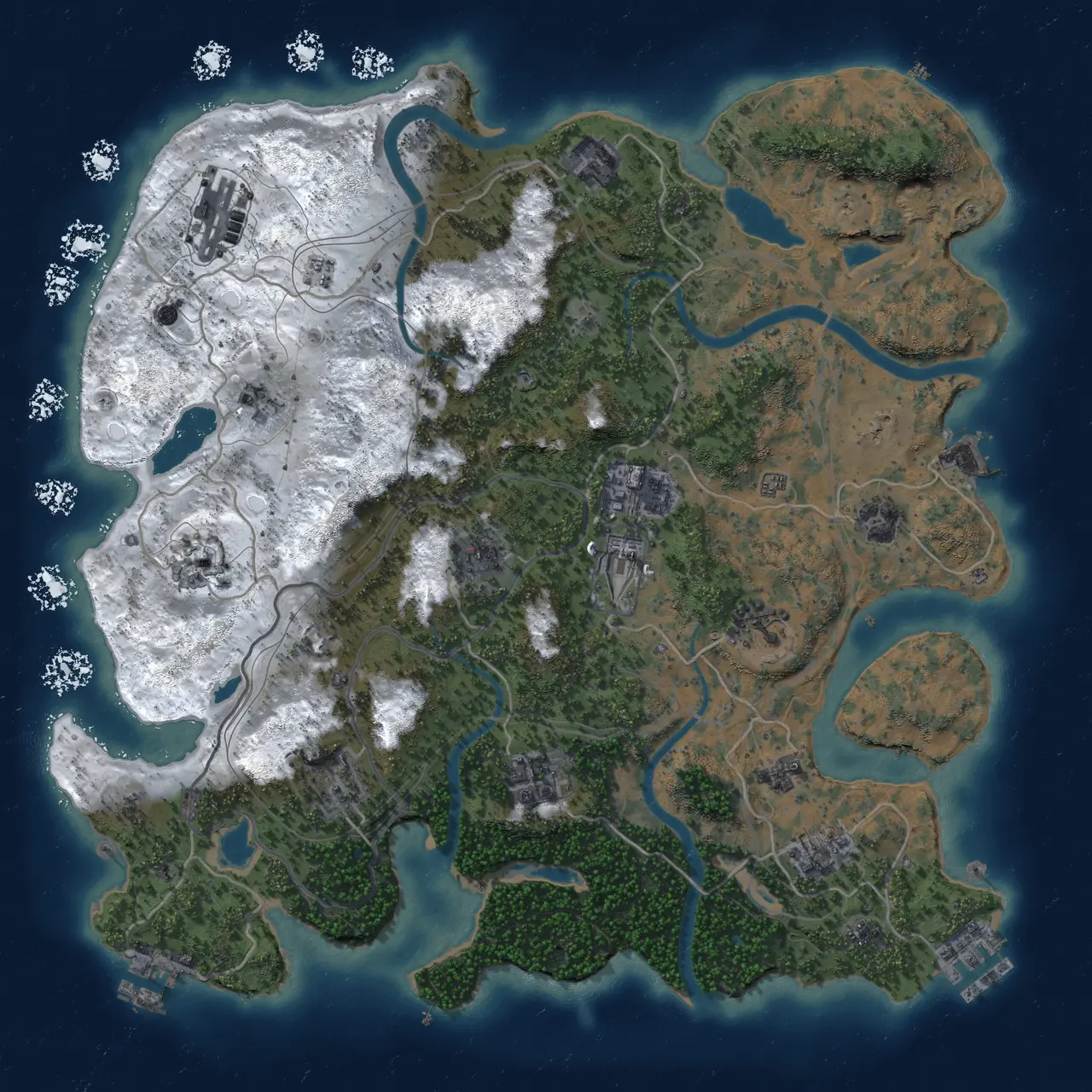 Rust Map: Custom Map