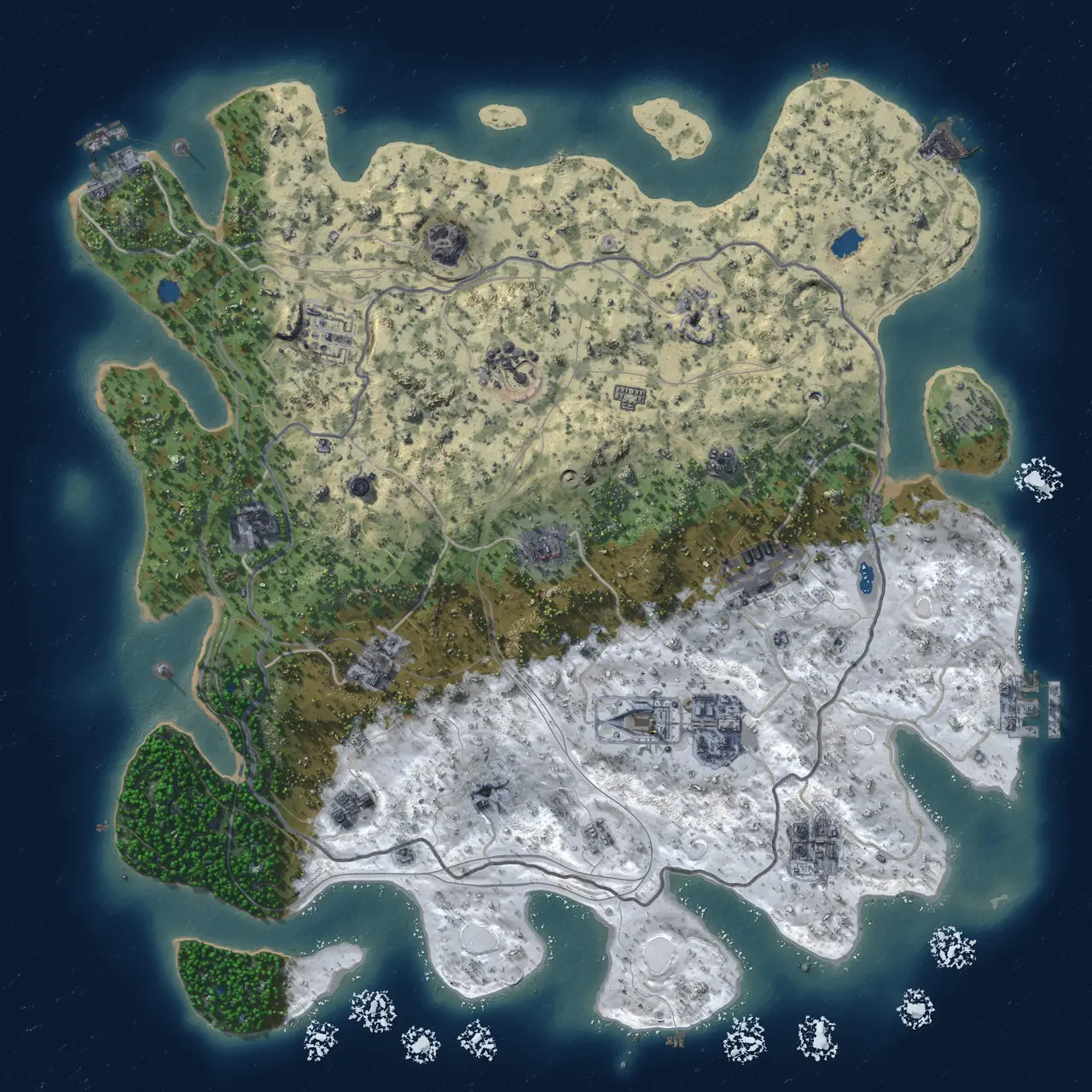 Rust Map: Custom Map