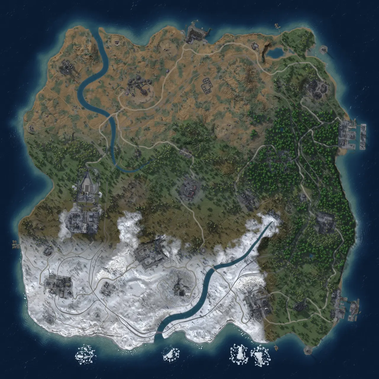 Rust Map: Custom Map
