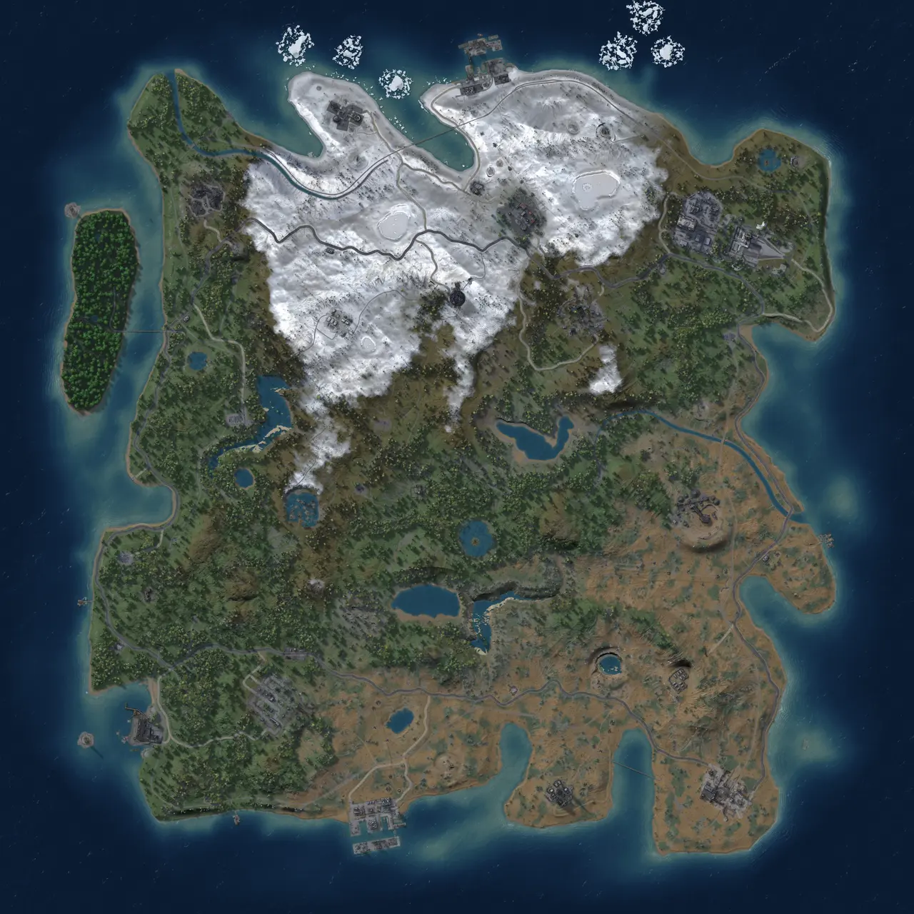 Rust Map: Custom Map