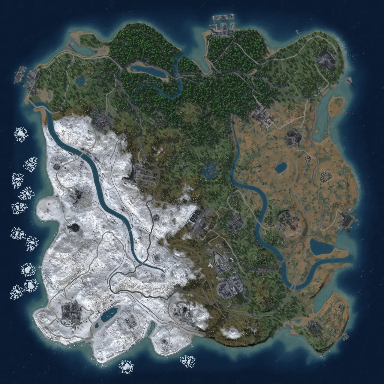 Rust Map: Custom Map