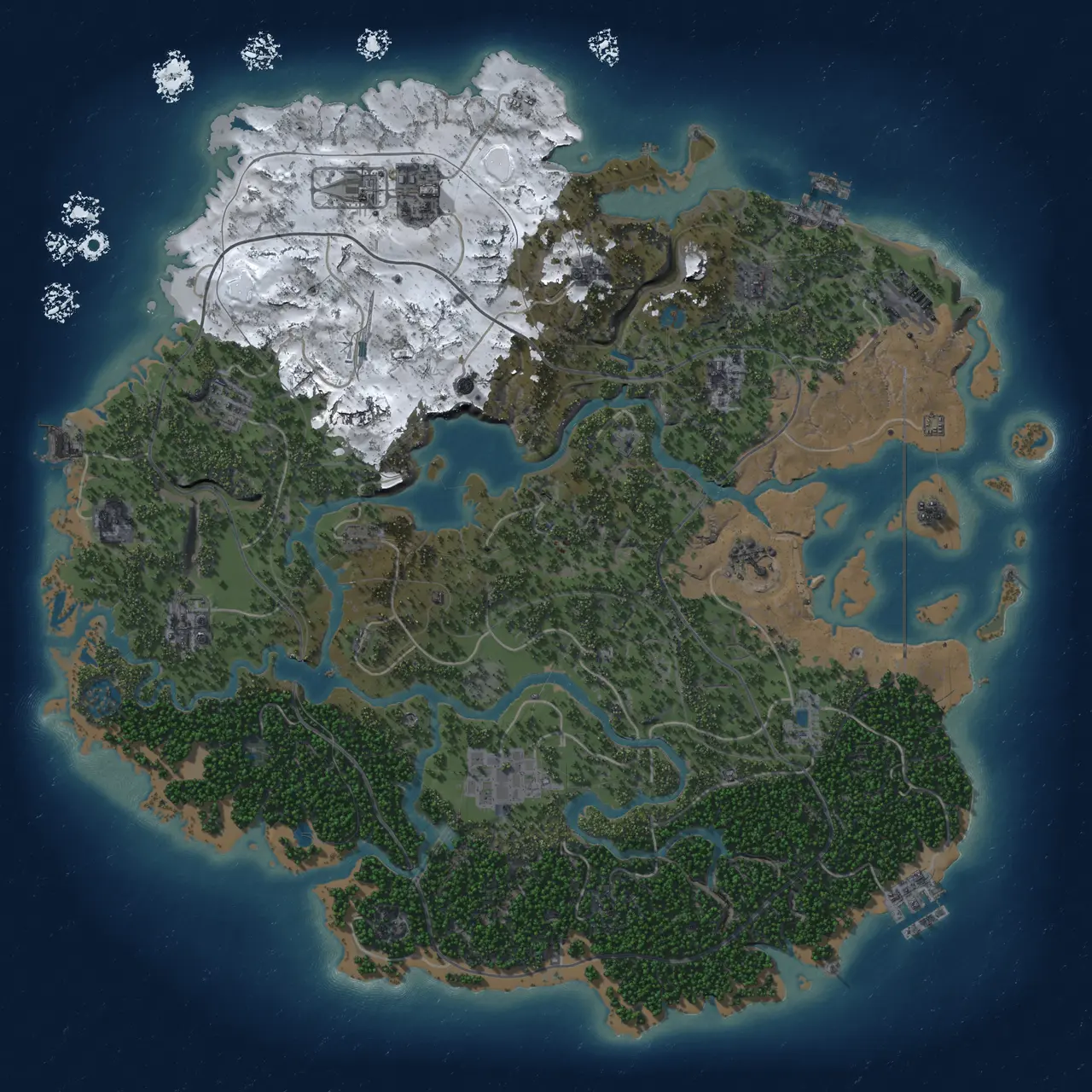 Rust Map: Custom Map