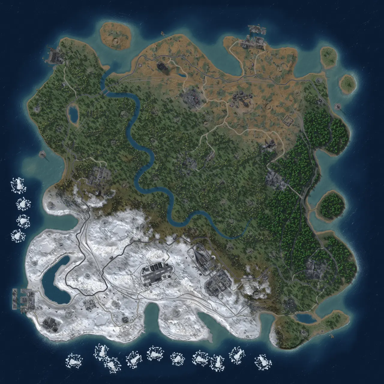 Rust Map: Custom Map