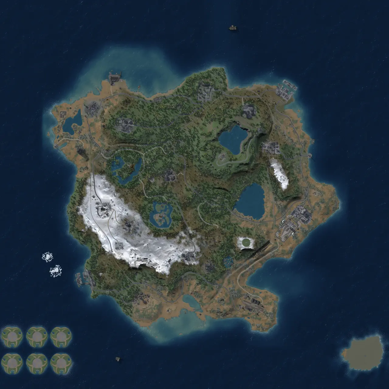 Rust Map: Custom Map