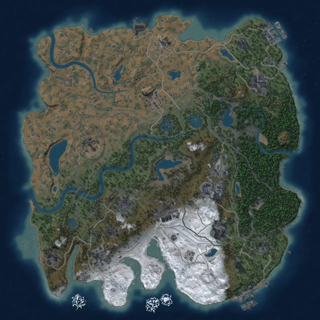 Rust Map: Custom Map