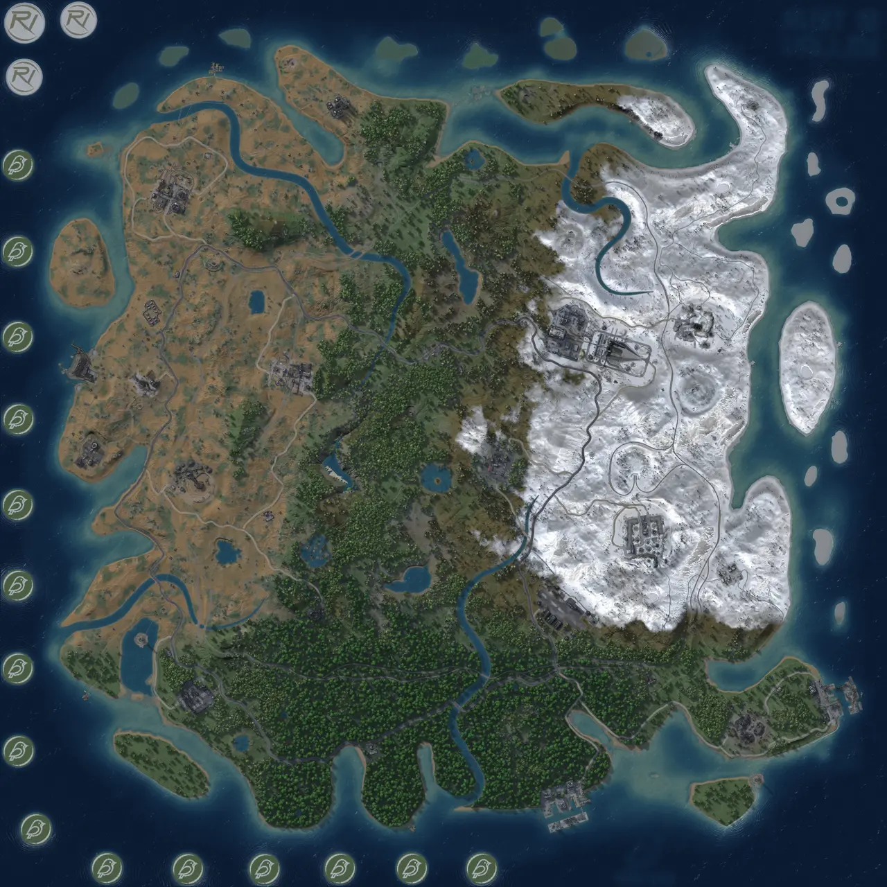Rust Map: Custom Map