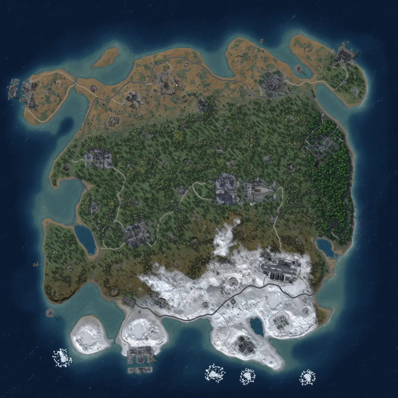 Rust Map: Custom Map