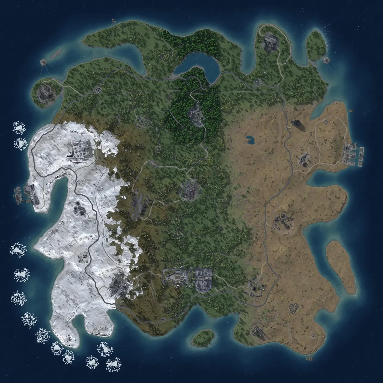 Rust Map: Custom Map