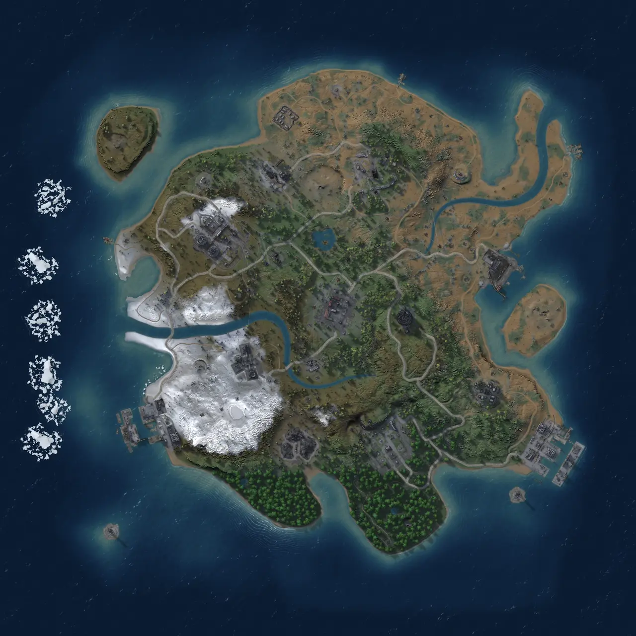 Rust Map: Custom Map