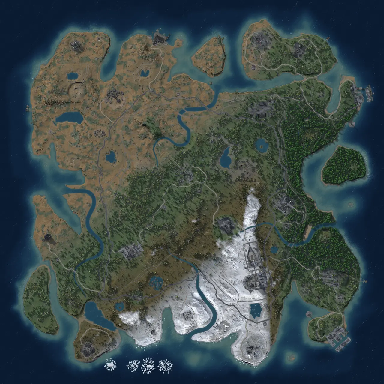 Rust Map: Custom Map