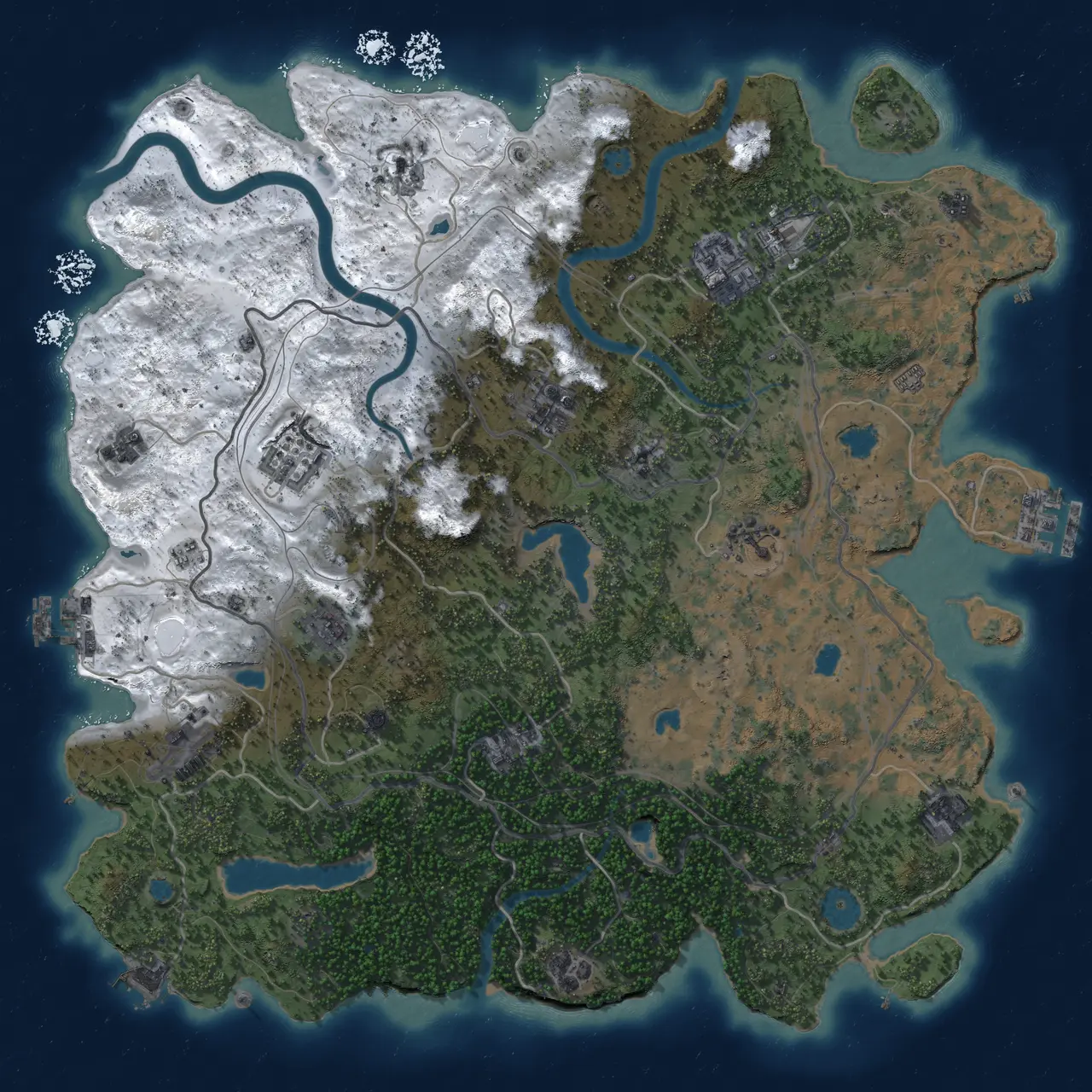 Rust Map: Custom Map