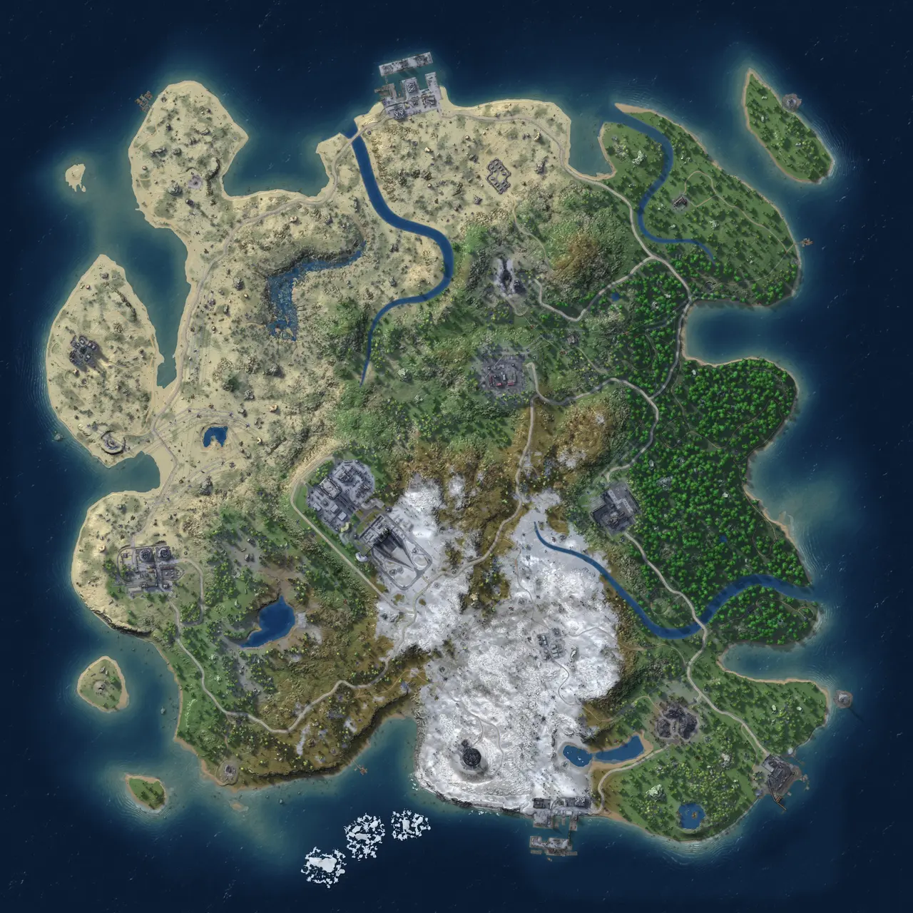 Rust Map: Custom Map