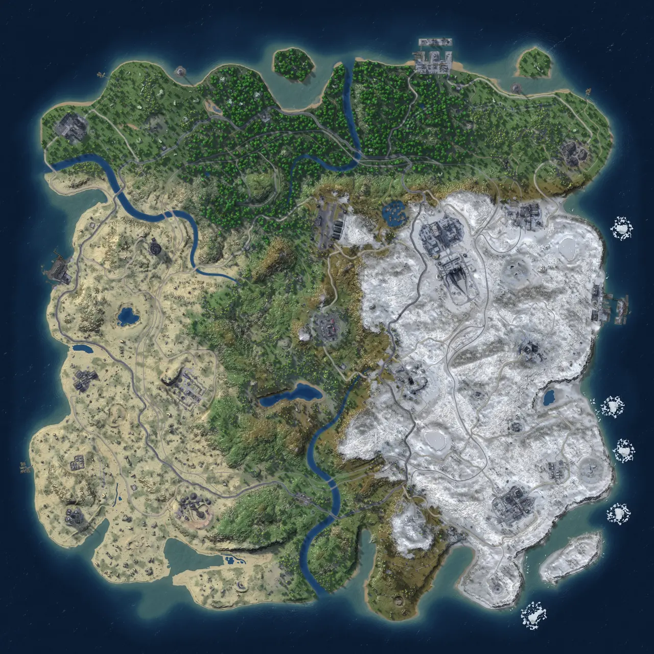 Rust Map: Custom Map