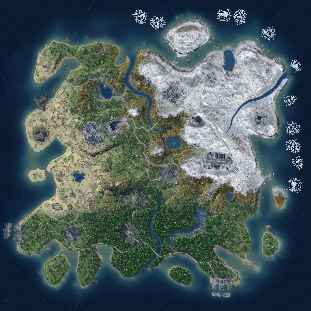 Rust Map: Custom Map