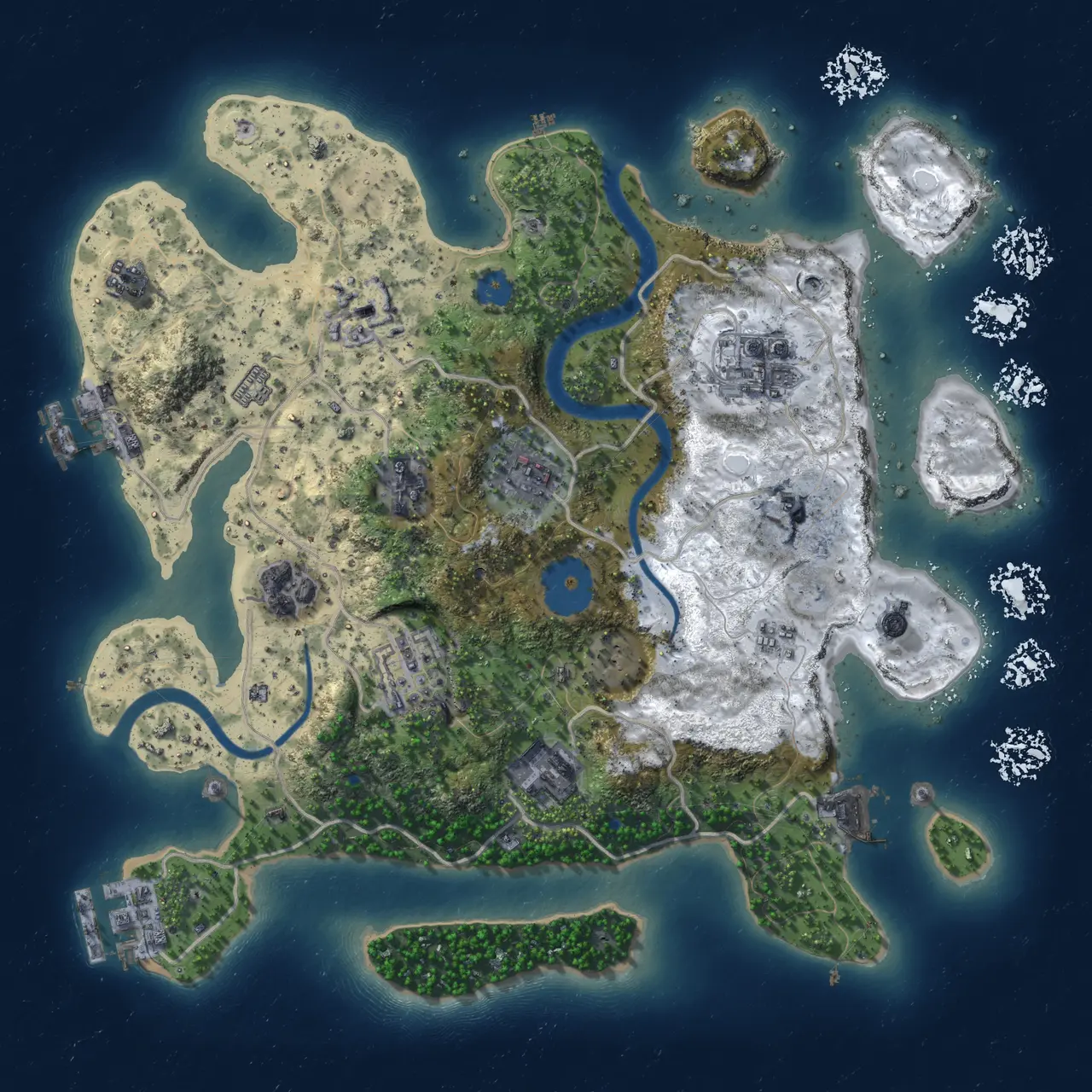 Rust Map: Custom Map
