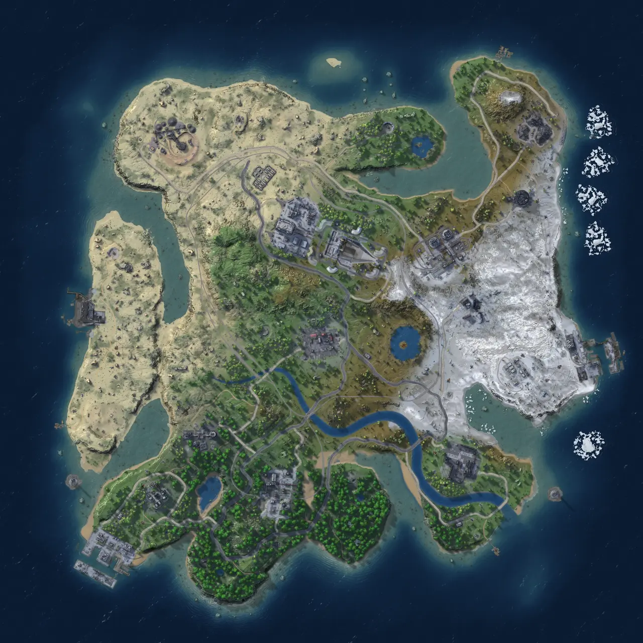 Rust Map: Custom Map