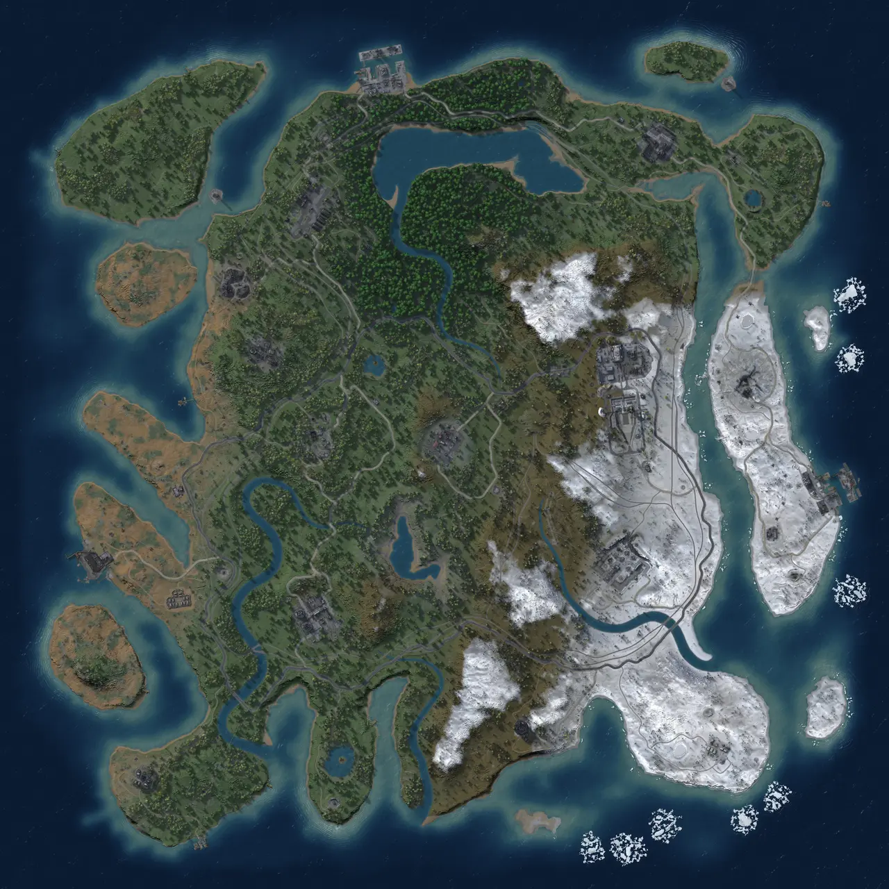 Rust Map: Custom Map