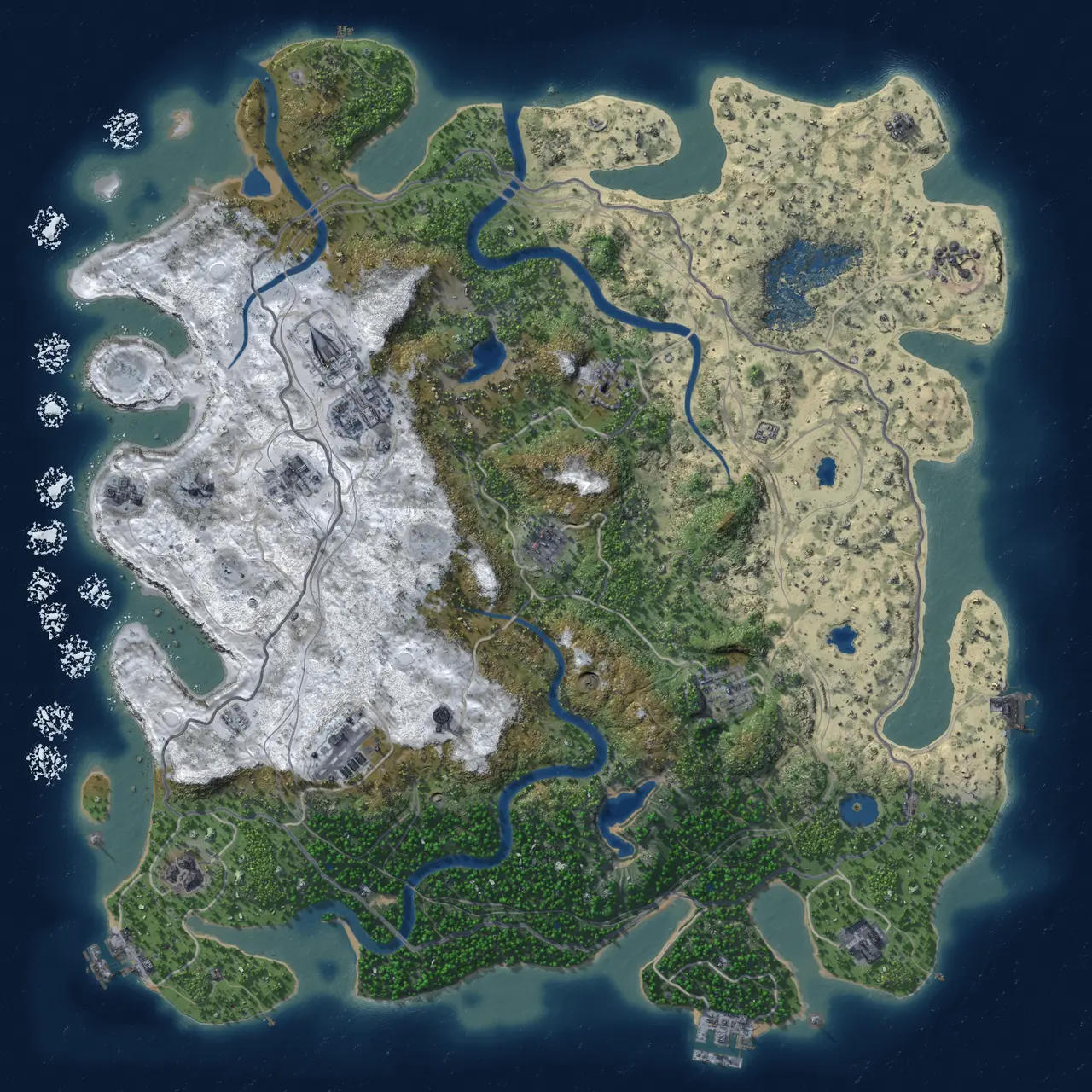 Rust Map: Custom Map