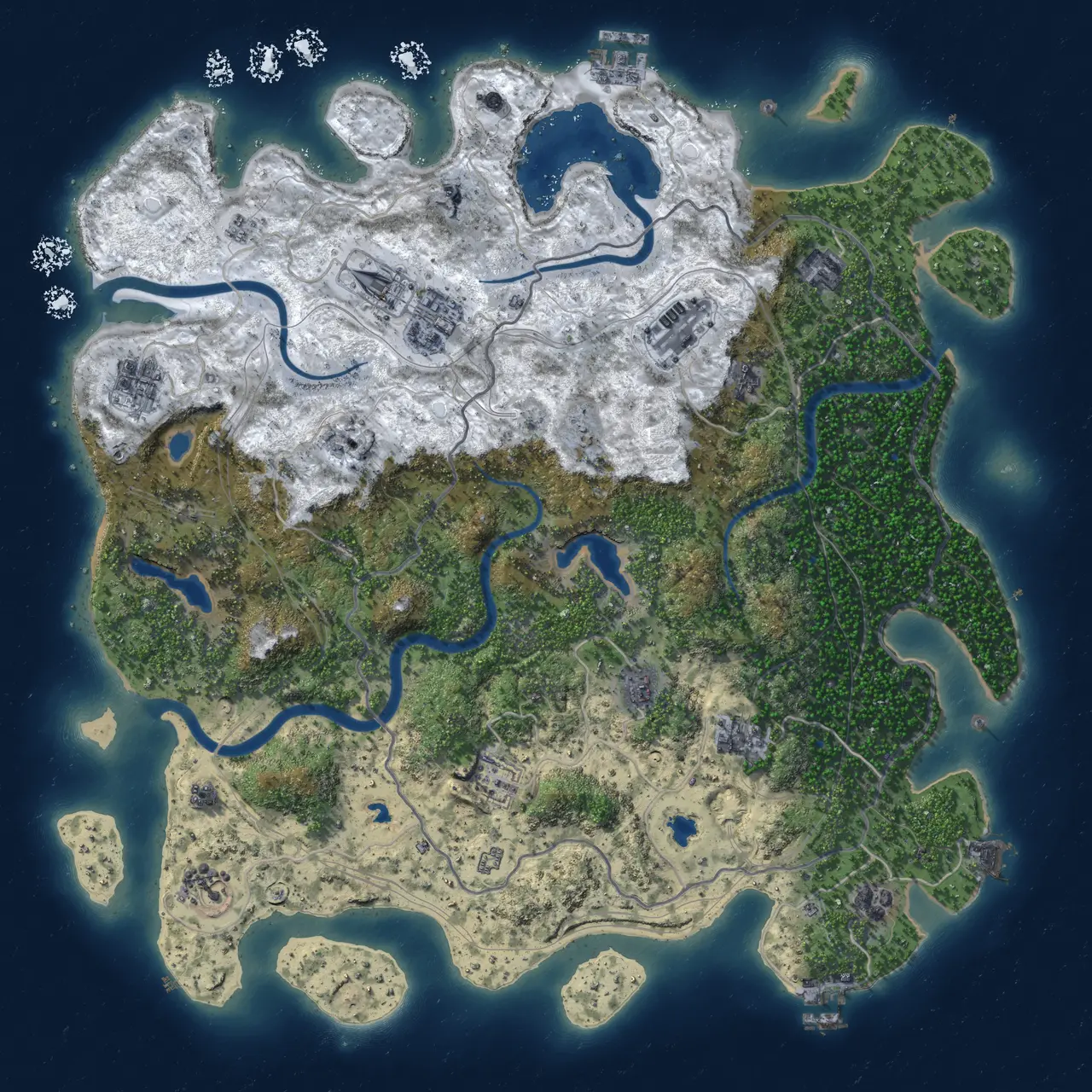 Rust Map: Custom Map