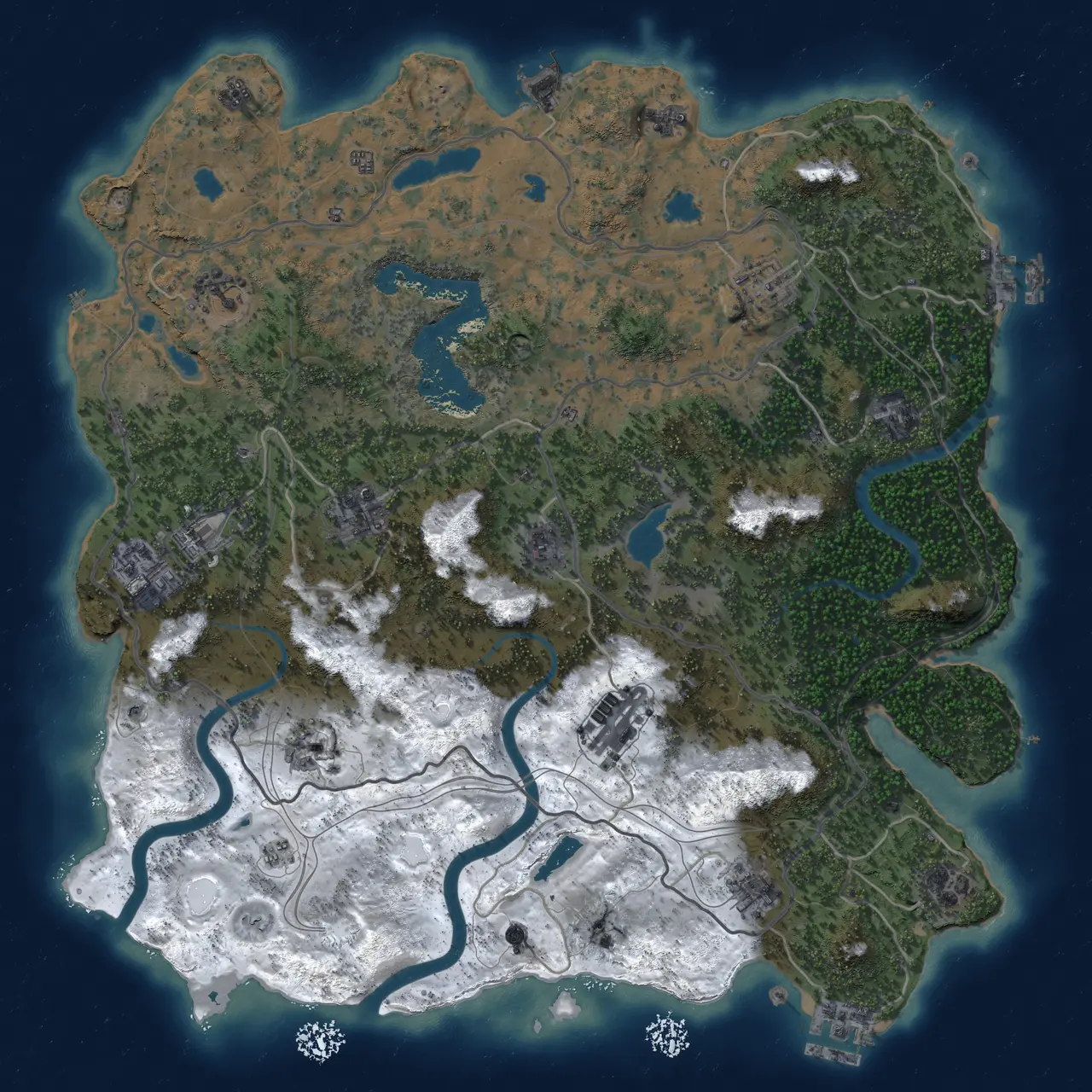 Rust Map: Custom Map