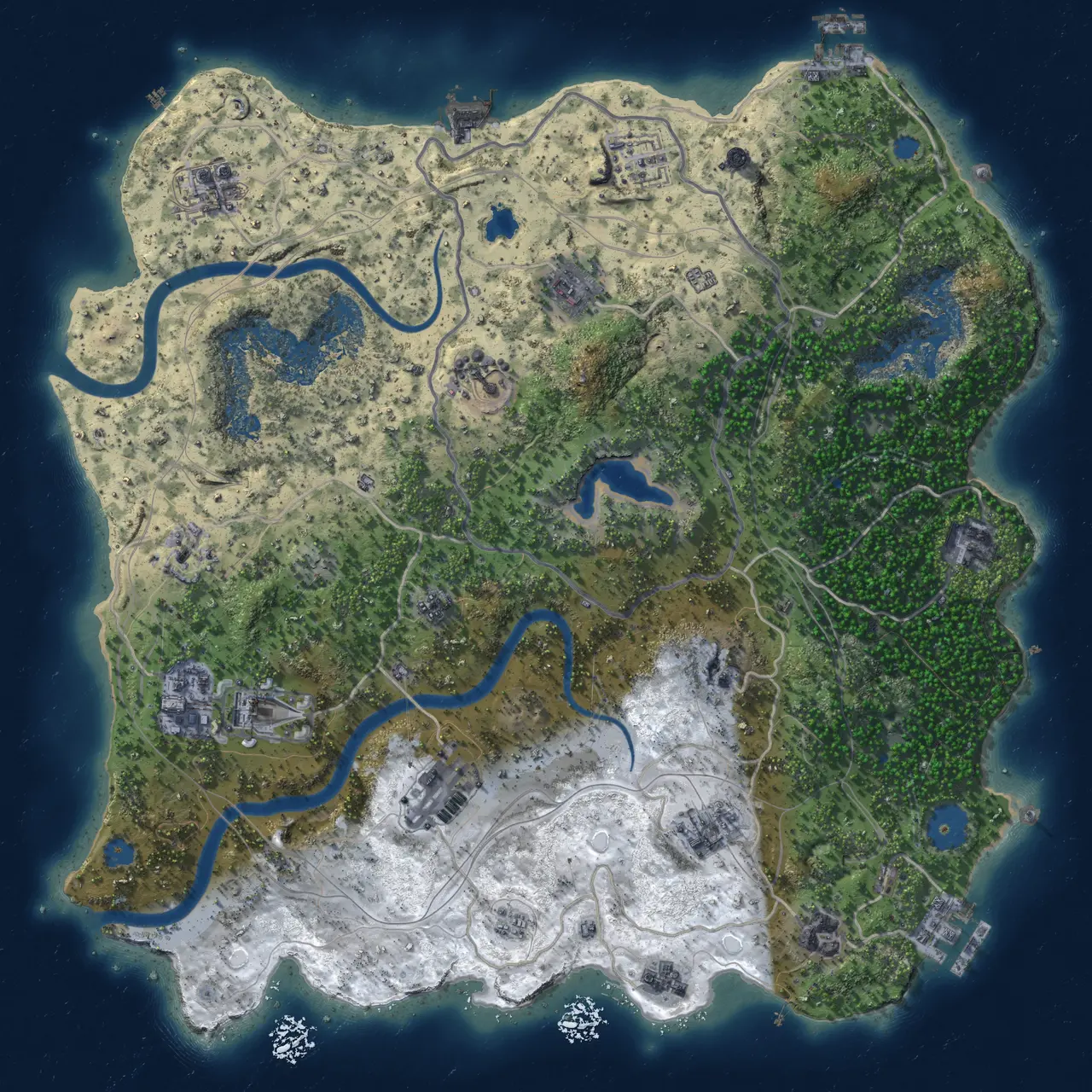 Rust Map: Custom Map