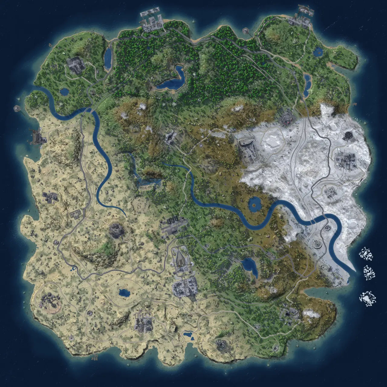 Rust Map: Custom Map
