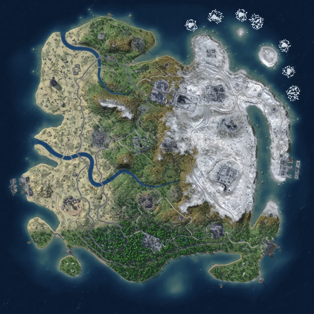 Rust Map: Custom Map