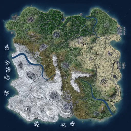 Thumbnail Rust Map: Custom Map