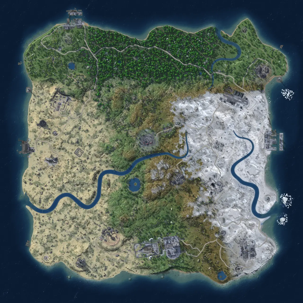 Rust Map: Custom Map