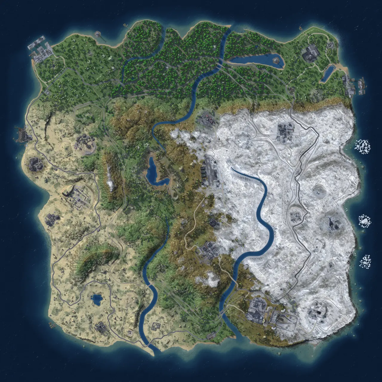Rust Map: Custom Map
