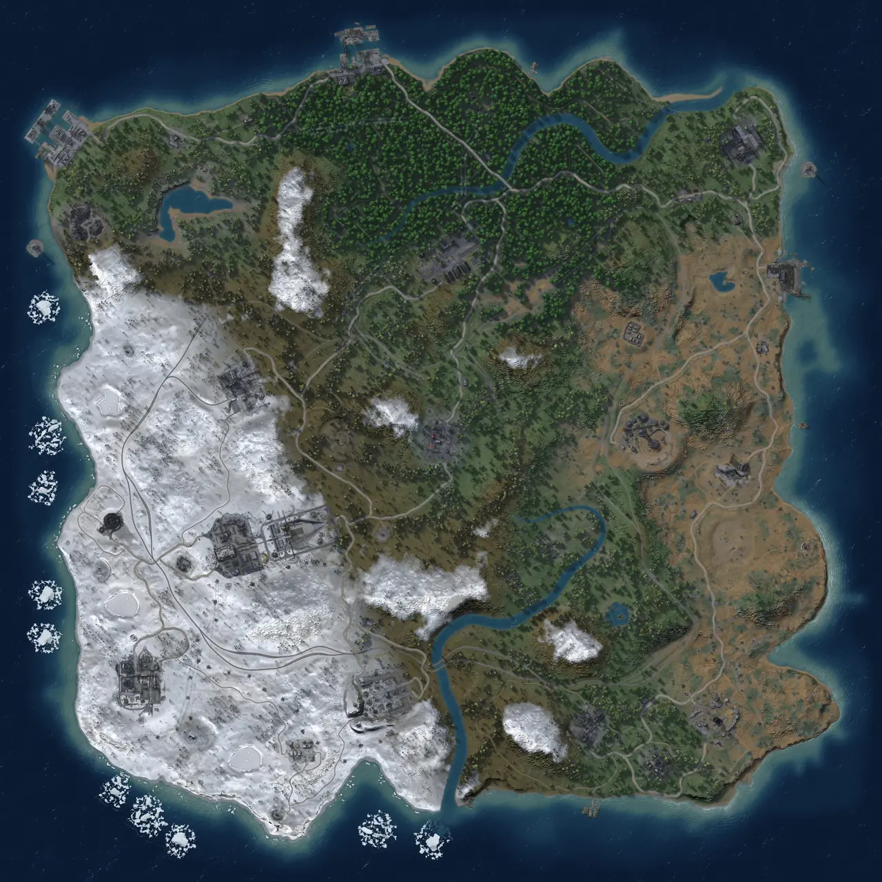Rust Map: Custom Map