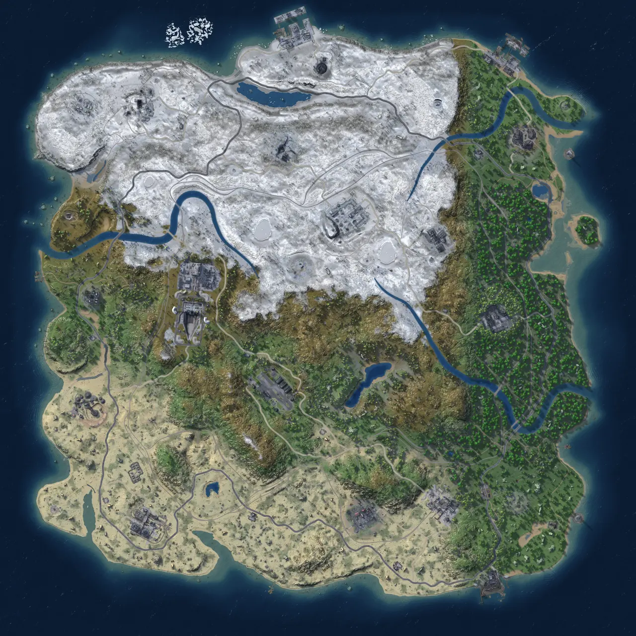Rust Map: Custom Map