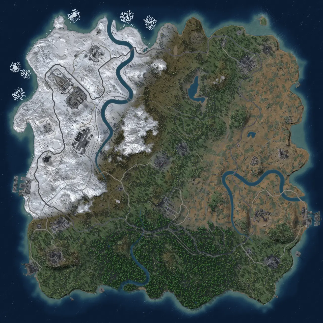 Rust Map: Custom Map