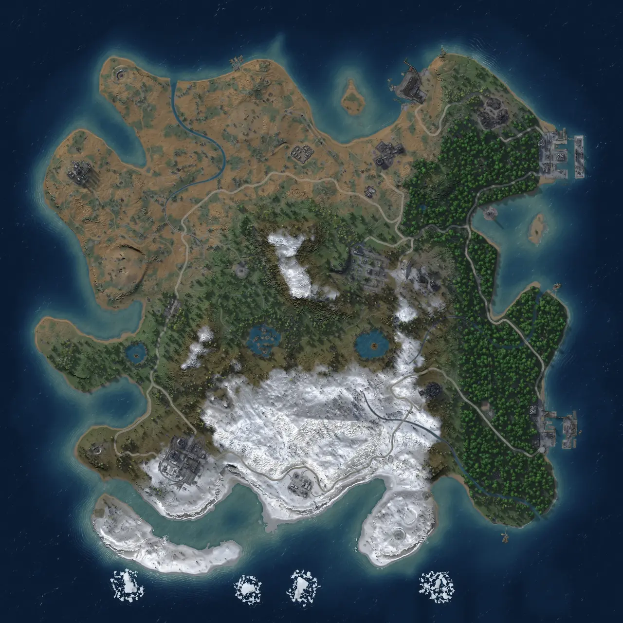 Rust Map: Custom Map