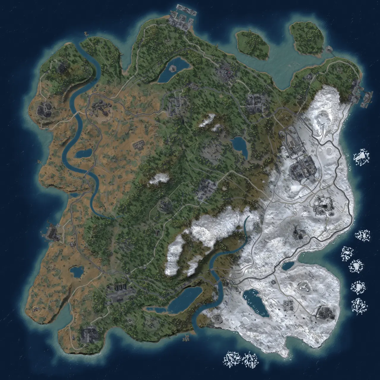 Rust Map: Custom Map
