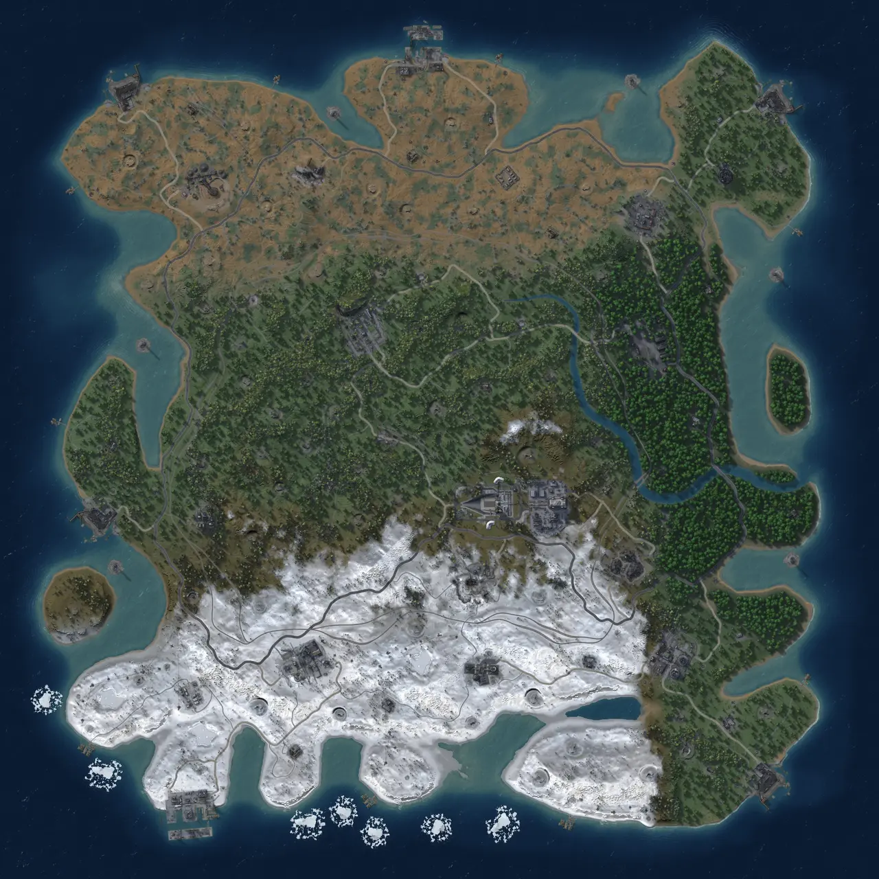Rust Map: Custom Map