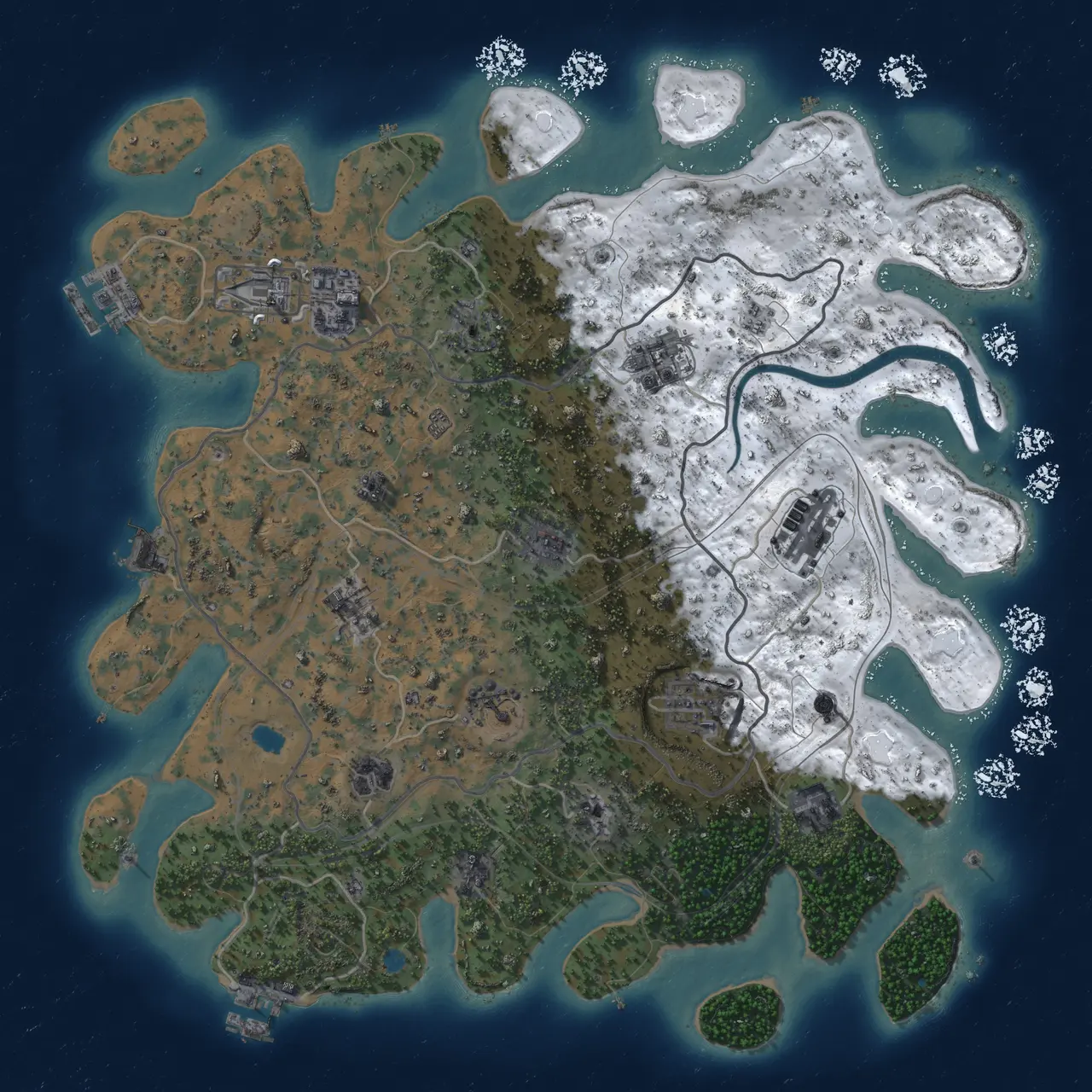 Rust Map: Custom Map
