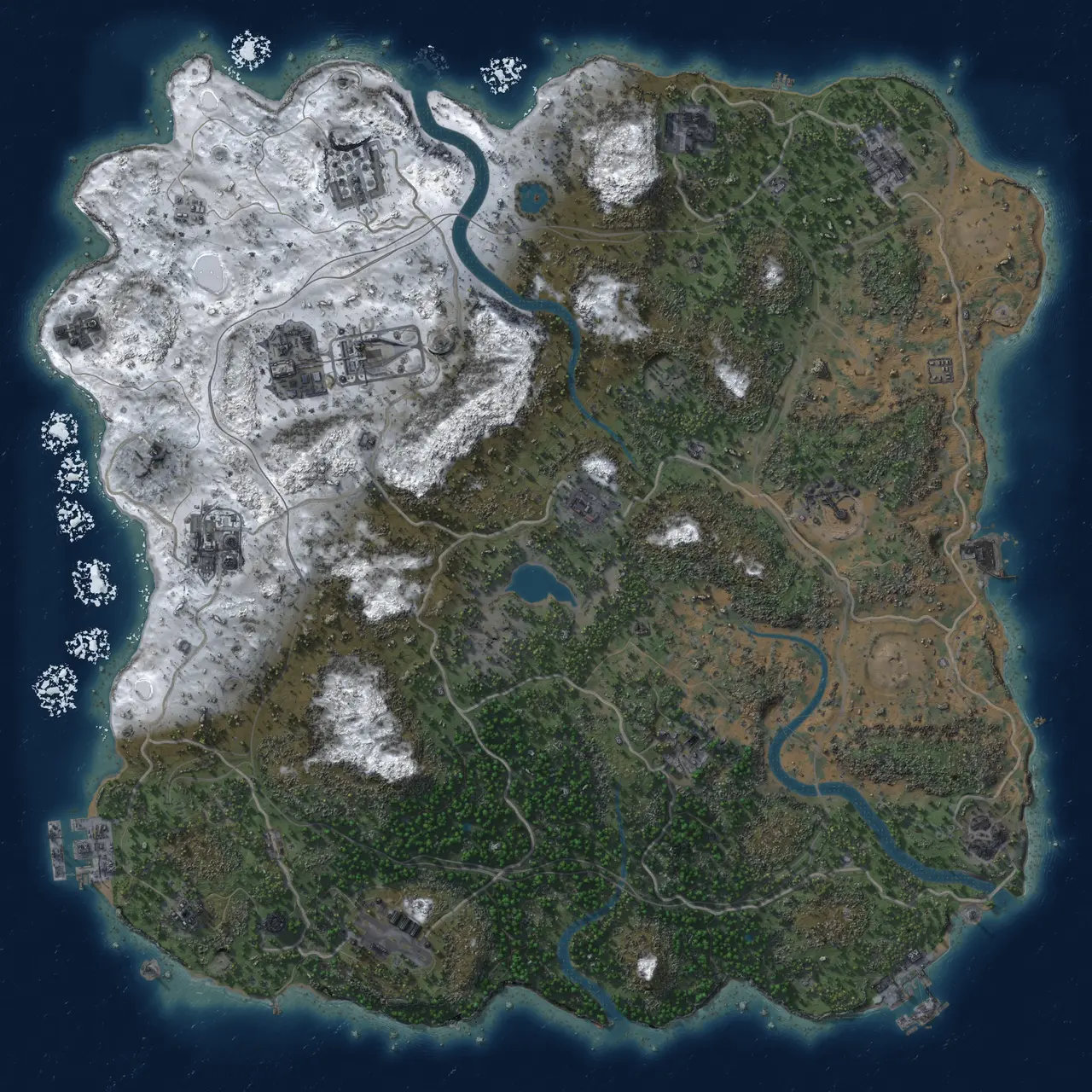 Rust Map: Custom Map