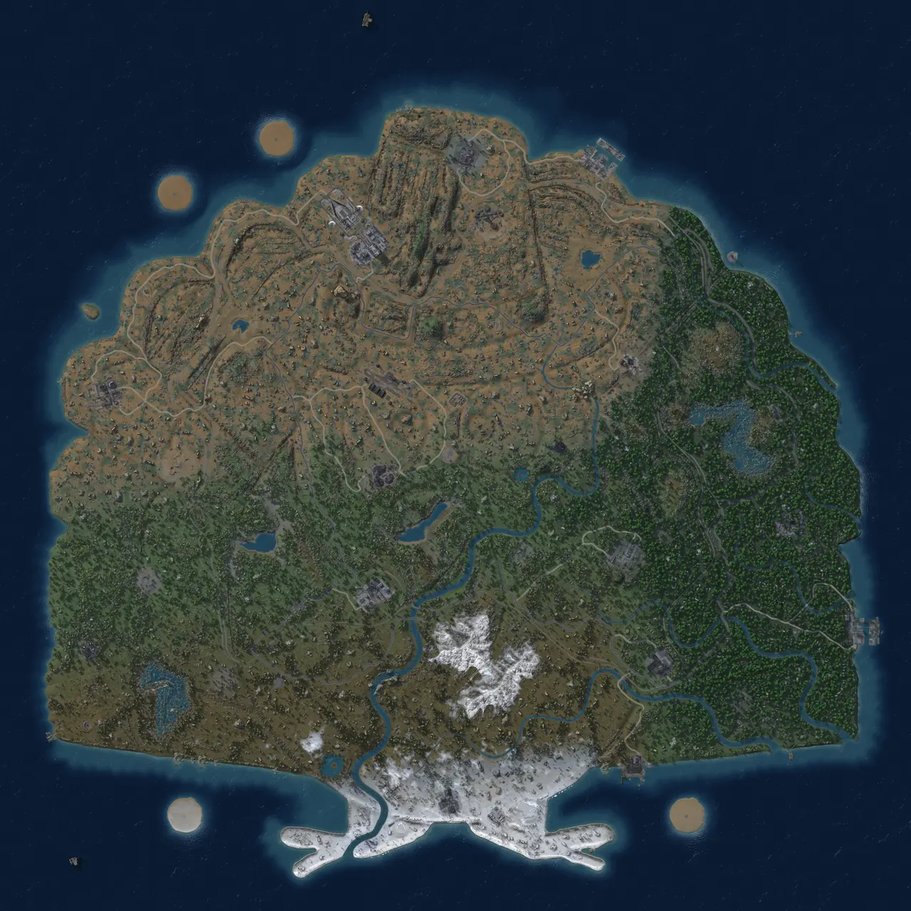 Rust Map: Custom Map