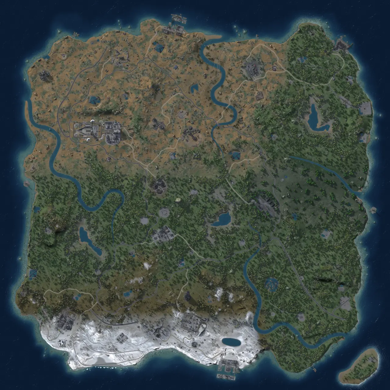 Rust Map: Custom Map