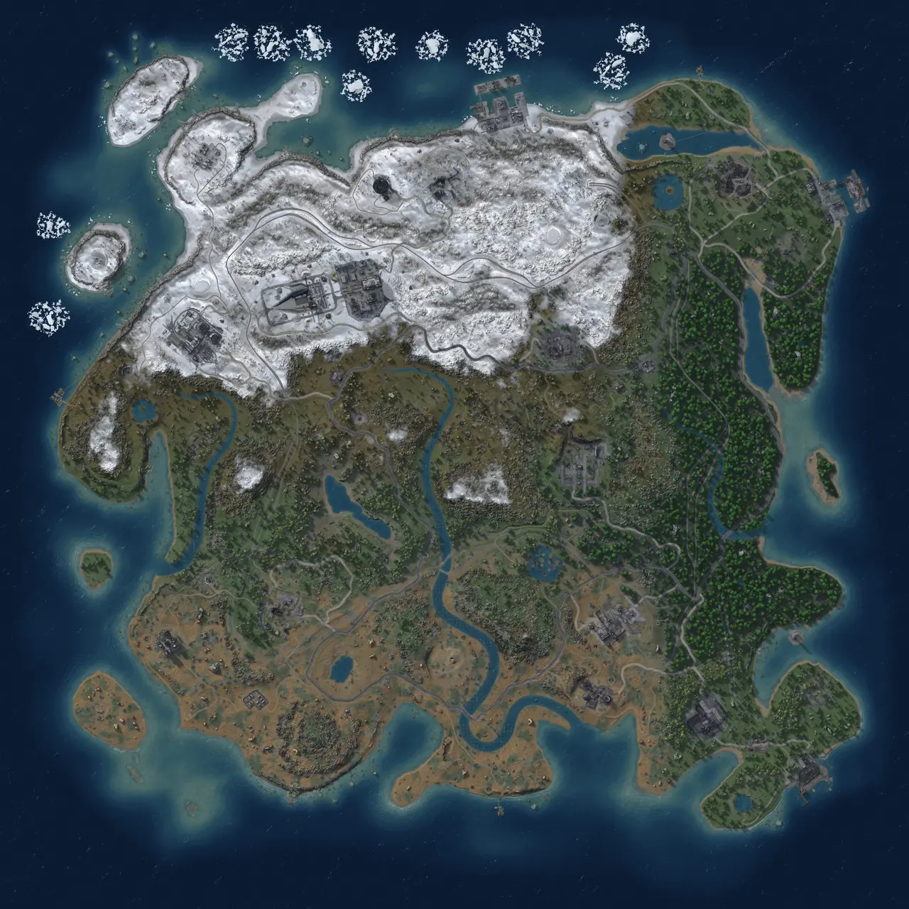 Rust Map: Custom Map