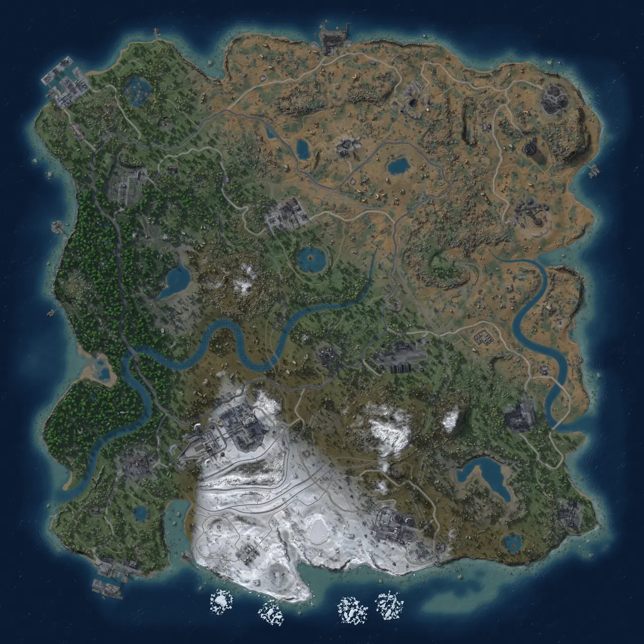 Rust Map: Custom Map