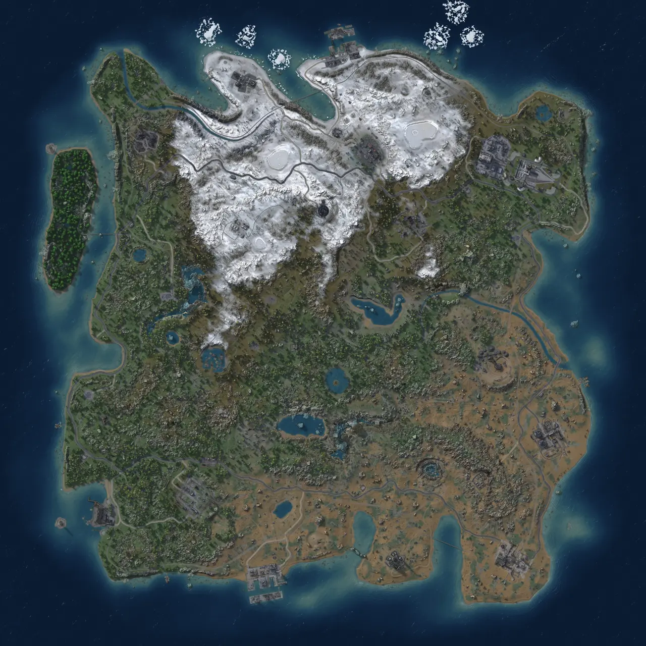 Rust Map: Custom Map